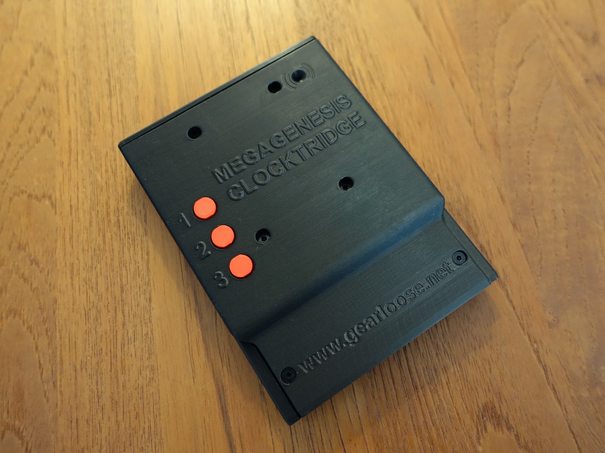 Clocktridge case front