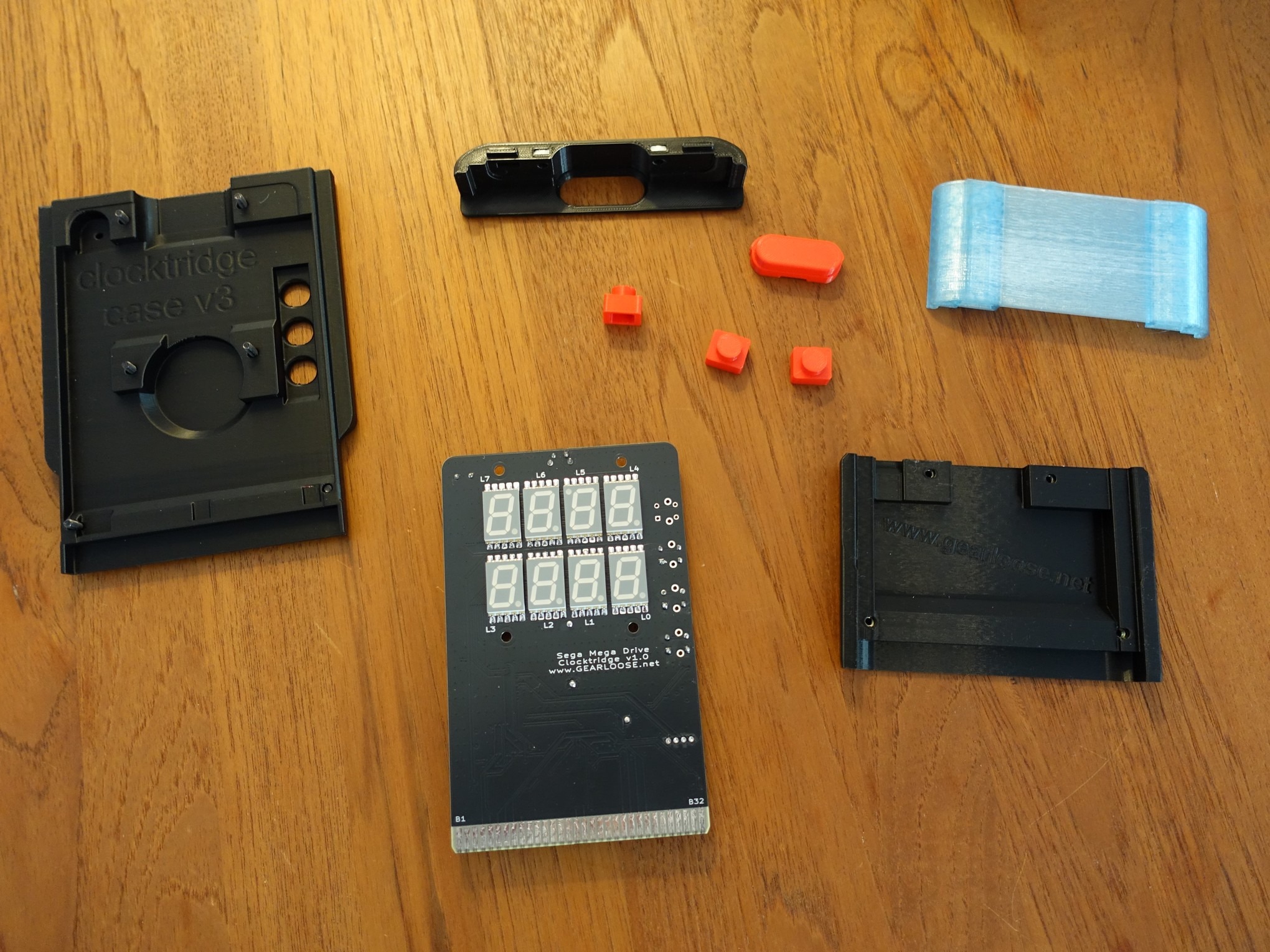 Clocktridge assembled case