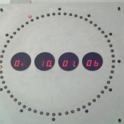 Digital Analog Clock
